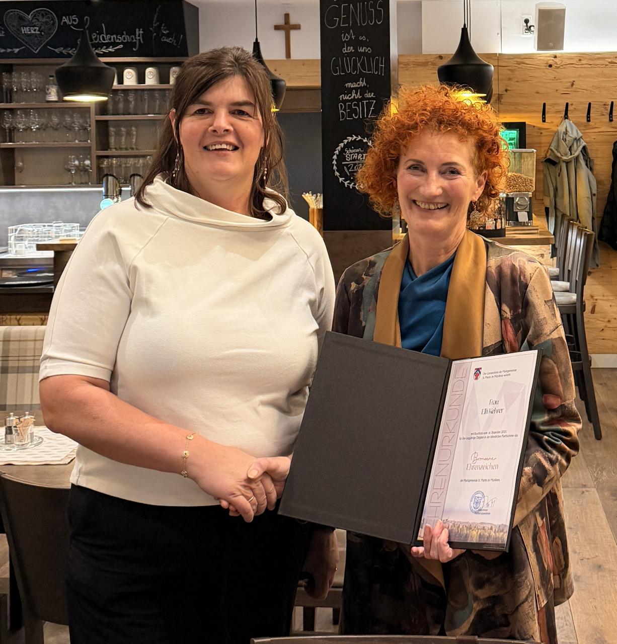 Verabschiedung Elfi Kehrer